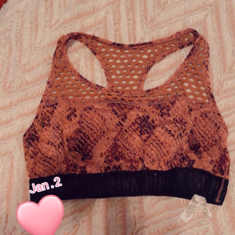 Med pink bra